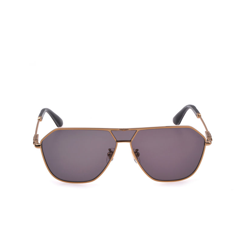 Buy Police Men Gold Metal Frame and Grey Colored Lens Sunglasses