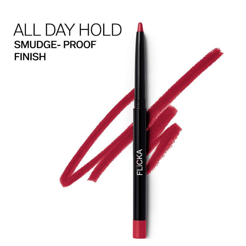 Flicka Essential Boundaries Lip Liner Cream Formula Matte Finish Waterproof Smudgeproof - Belgium