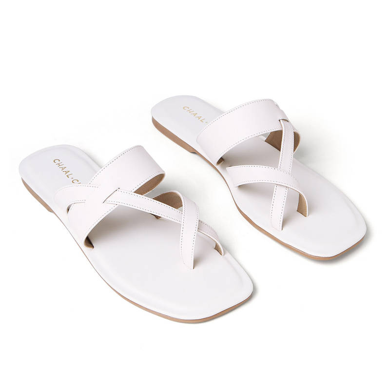 Chaal Chalan Alma White Flats (EURO 37)