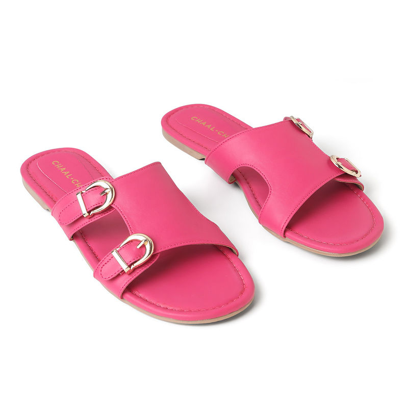 Chaal Chalan Rosa Pink Flats (EURO 36)