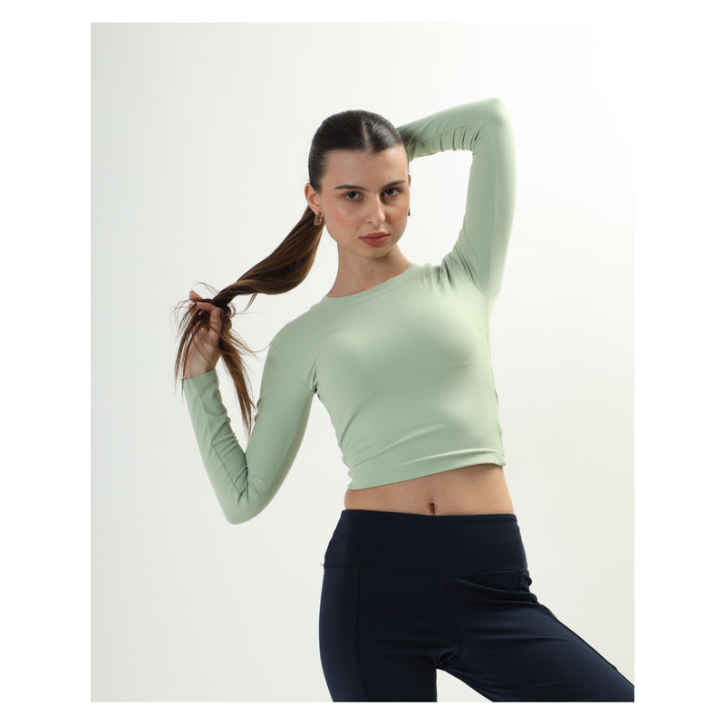 RYZ Swoosh Padded Knot Blot Flex Green T-Shirt (L)