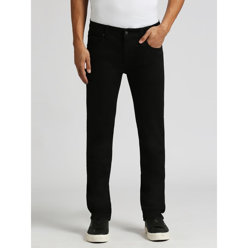 Pepe Jeans Vapour Straight Fit Low Waist Jeans-Black (38)