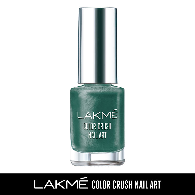 Lakme Color Crush Nail Art - M10 Fern Green