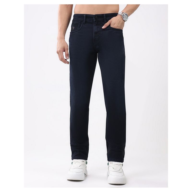 Monte Carlo Men's Navy Blue Jeans (36)