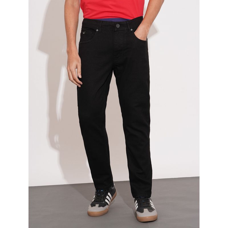 Being Human Black Cropped Fit Jeans (40)