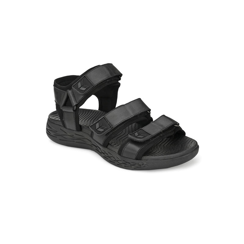 Delize Mens Black Sports Sandals (UK 7)