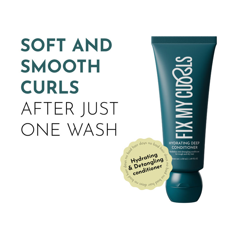 Fix My Curls Hydrating Deep Conditioner For Curly And Wavy Hair