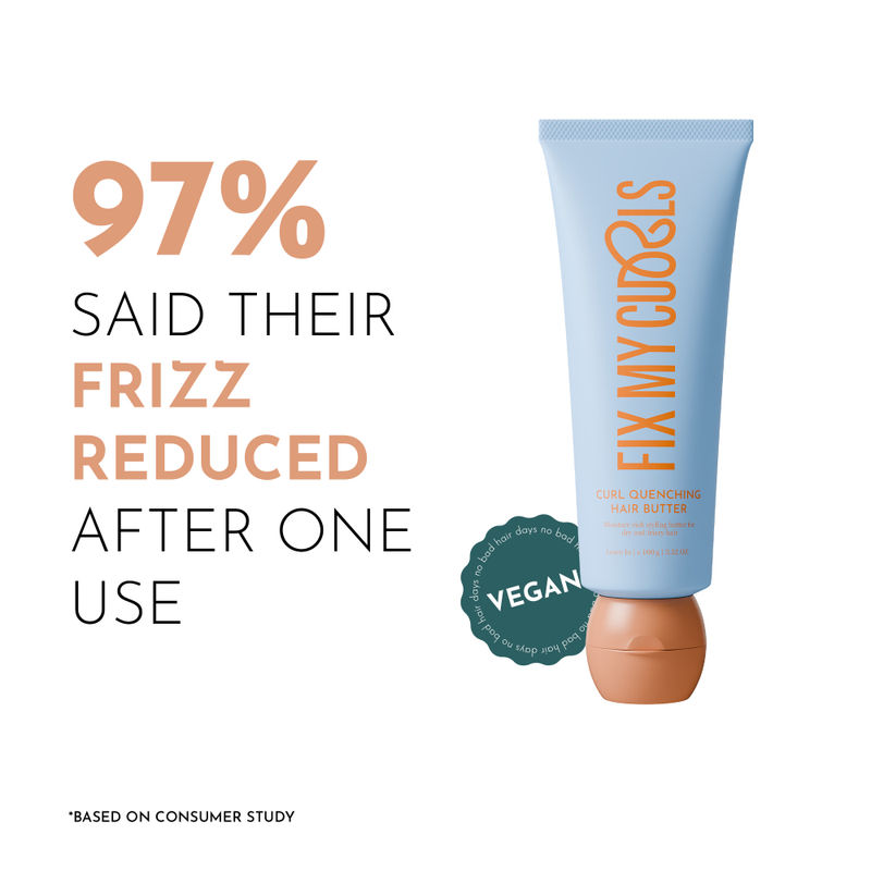 Fix My Curls Curl Quenching Hair Butter Drynees & Frizz Control