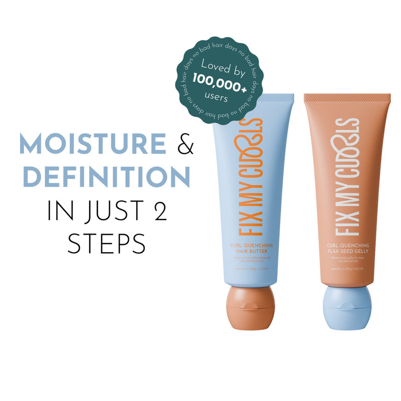 Fix My Curls Curl Quenching Moisture Styling Duo