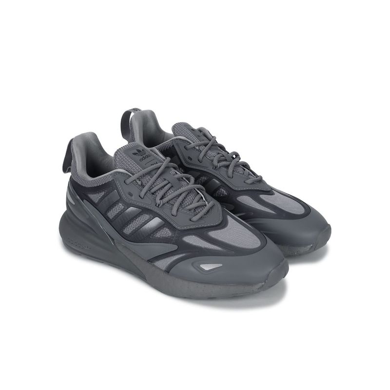 Buy adidas Originals Zx 2K Boost 2.0 Grey Sneakers (UK 3.5) Online