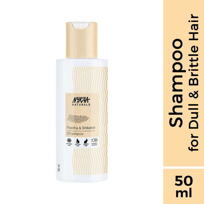 Nykaa Naturals Damage Repair Sulphate-Free Shampoo With Reetha, Shikakai & Jojoba Seed Oil