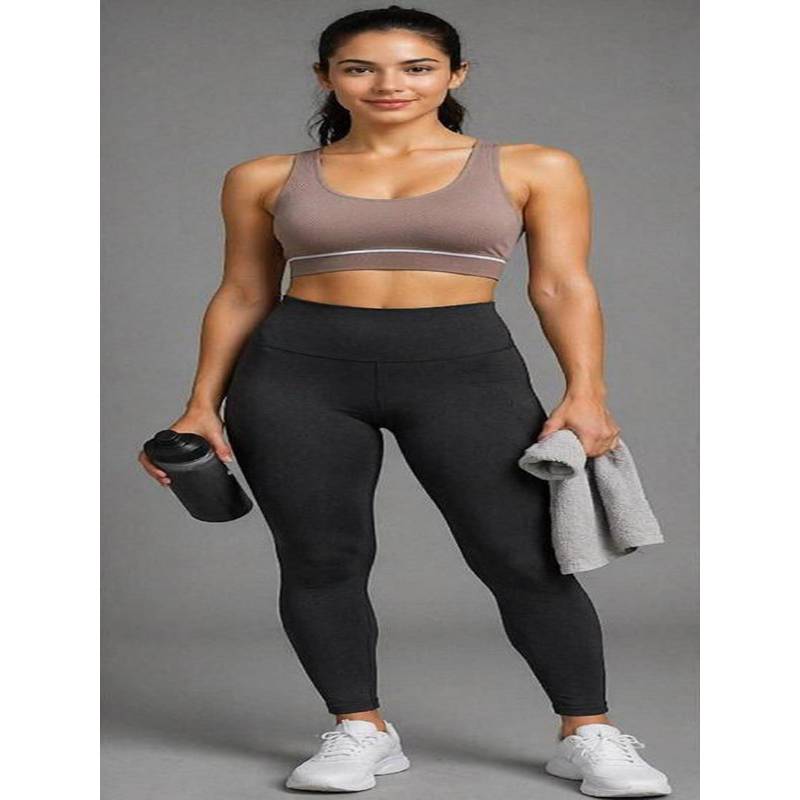 Mod & Shy Women Brown Lightly Padded Sports Bra (32B)