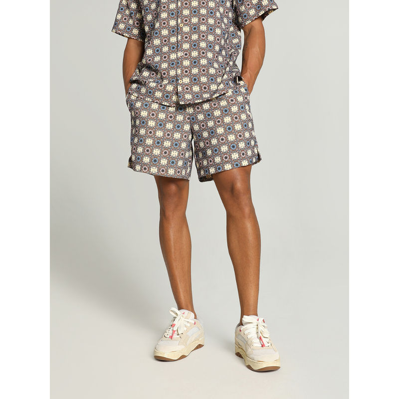 Puma CLASSICS Woven Unisex Brown Shorts (S)