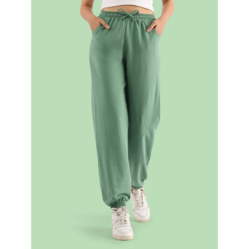 Nite Flite Womens Olive Green Joggers (M)