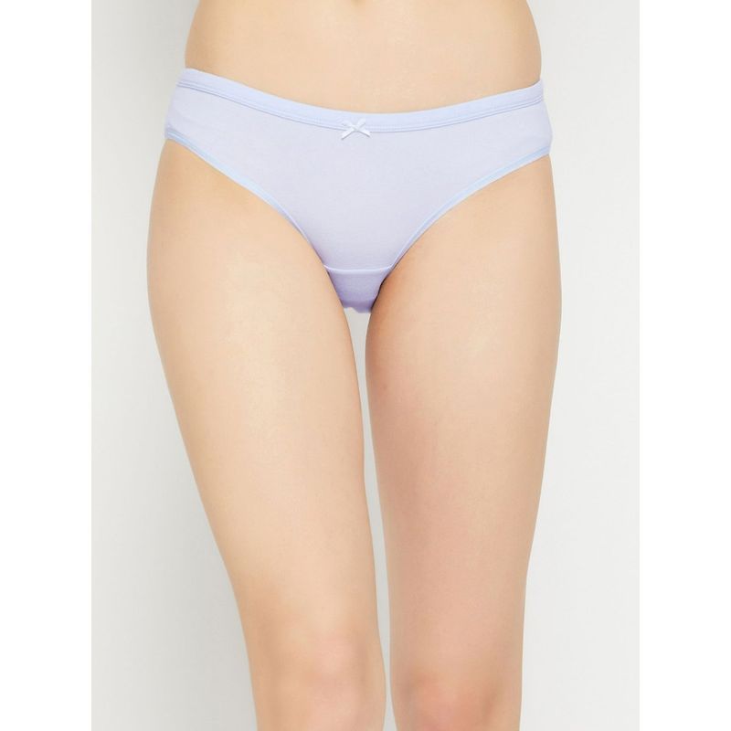 Clovia Cotton Spandex Low waist Outer elastic Bikini Panty (2XL)