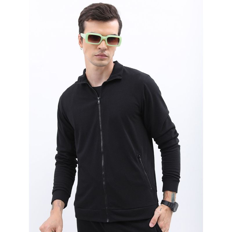 HIGHLANDER Men Mock Neck Tailored Jacket (M)