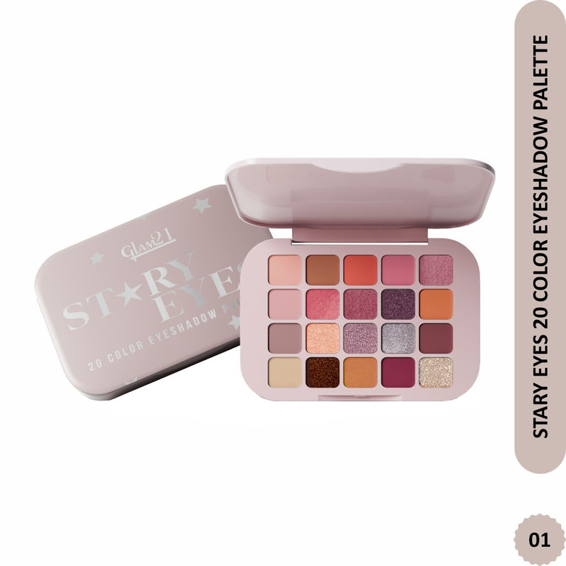 GLAM21 20 Color Eyeshadow Palette