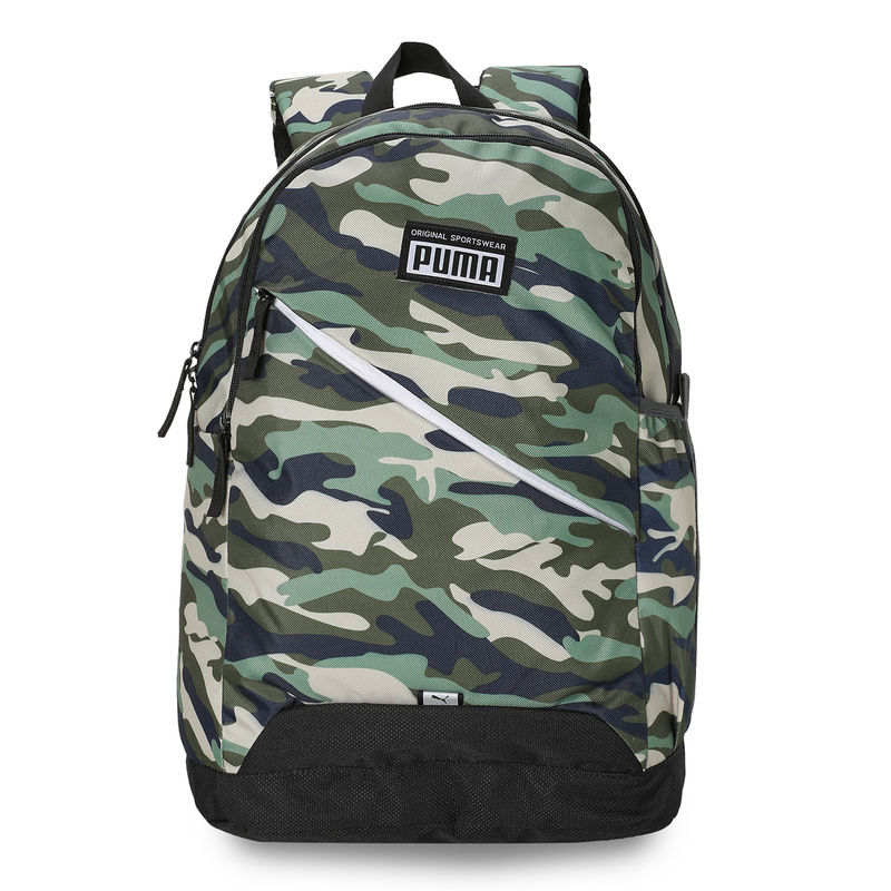 Buy Puma Camouflage Unisex Multi Color Backpack Online