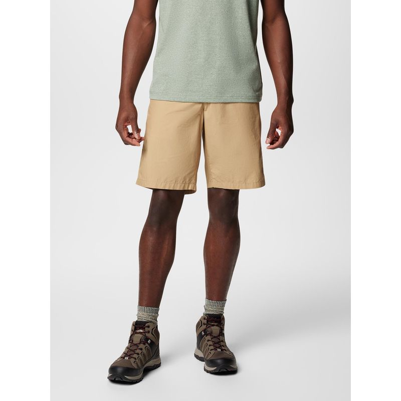 Columbia Men Beige Washed Out Regular Fit Shorts (36)