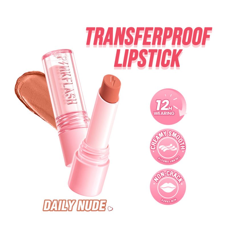 PINKFLASH Lasting Matte Lipstick - NU02 Daily Nude