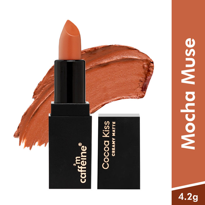 MCaffeine Cocoa Kiss Creamy Matte Lipstick