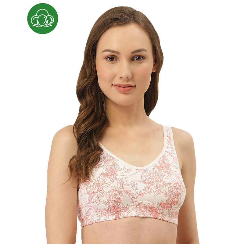 Inner Sense Organic Antimicrobial Soft Cup Full Coverage Bra - Pink (38D)