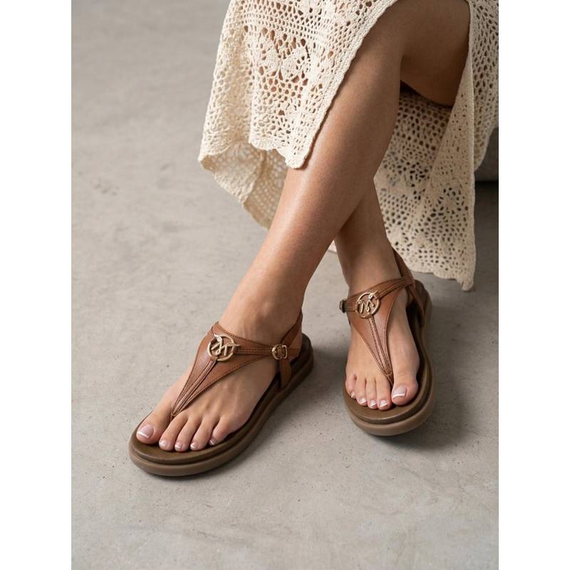 Monrow Women Kairo Brown Sandals (EURO 36)
