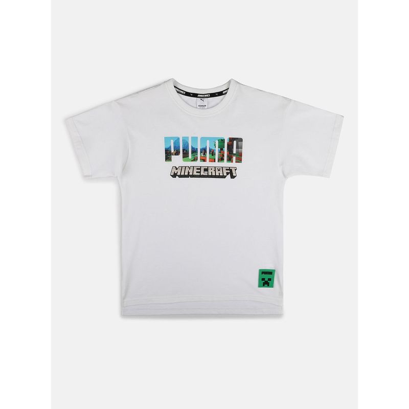 Buy Puma X Minecraft Relaxed Youth T shirt Online