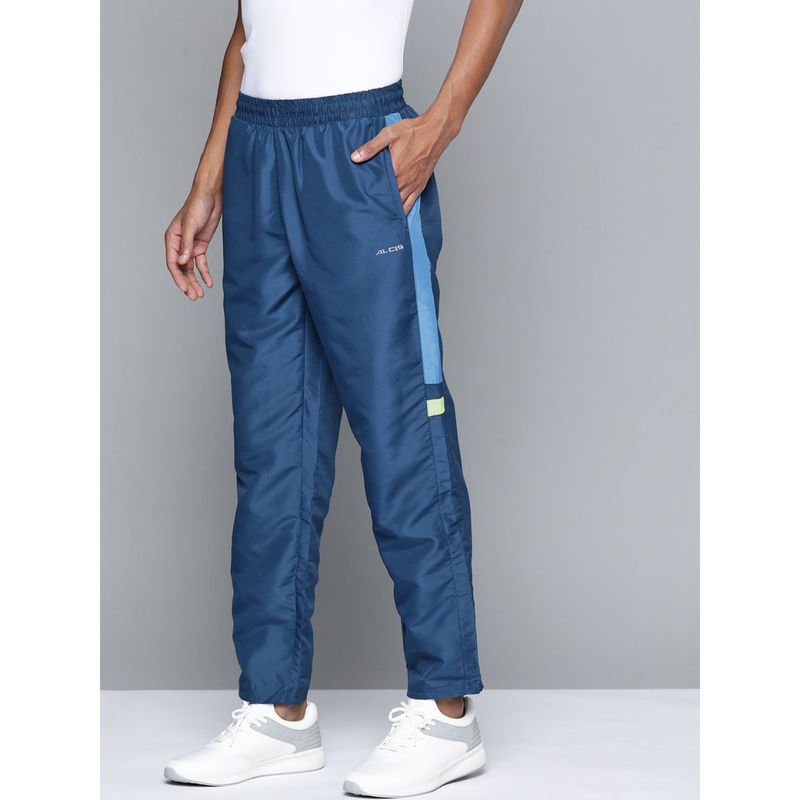 Alcis Men Blue Solid Track Pants (L)