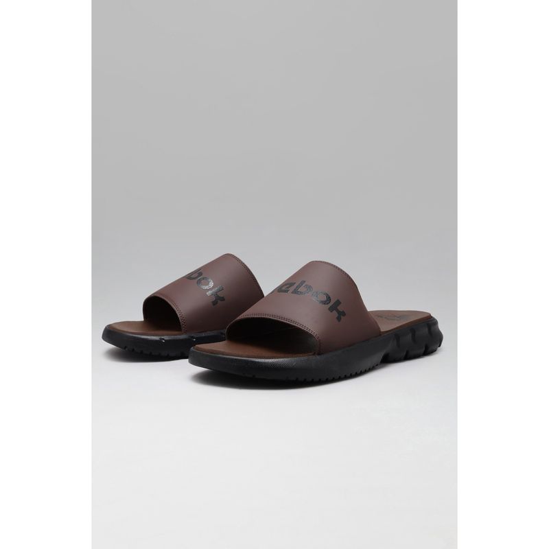 Reebok Ztaur Gem Men Brown Sliders (UK 9)