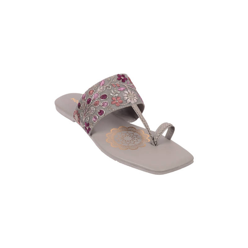 Mochi Grey Casual Flats (EURO 36)