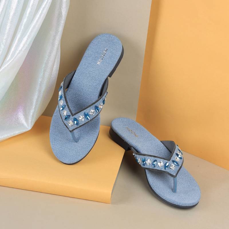 Mochi Blue Party Sandals (EURO 36)