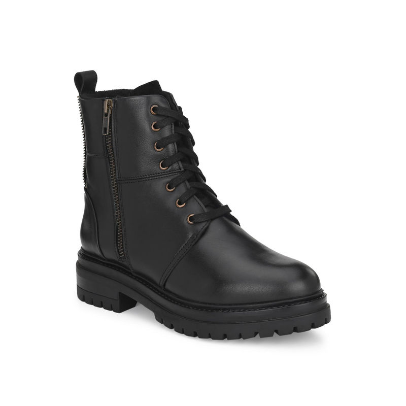 Delize Womens Black Ankle Boots (EURO 39)