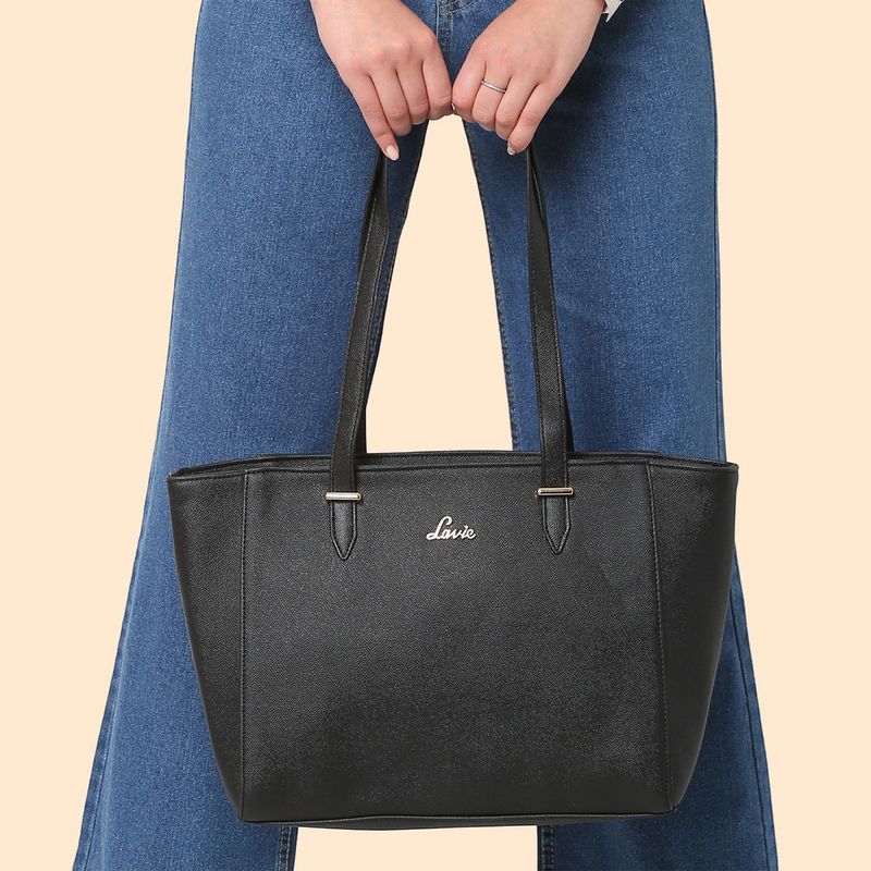 Buy Lavie Berry Tote Bag Black L Online