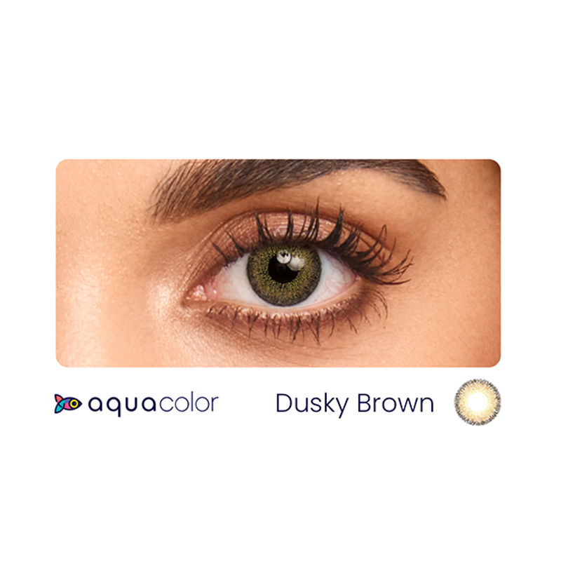 Buy Aqualens Aquacolor Monthly Disposable Zero Power With Uv Protection