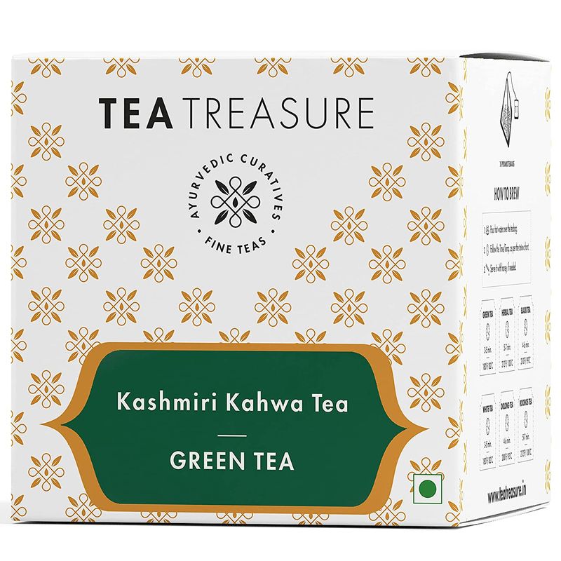 Tea Treasure Kahwa Green Tea Bags