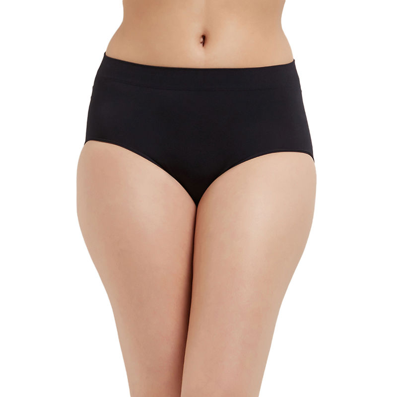 Wacoal B-Smooth High Waist Full Coverage Solid Hipster' Panty - Black (M)
