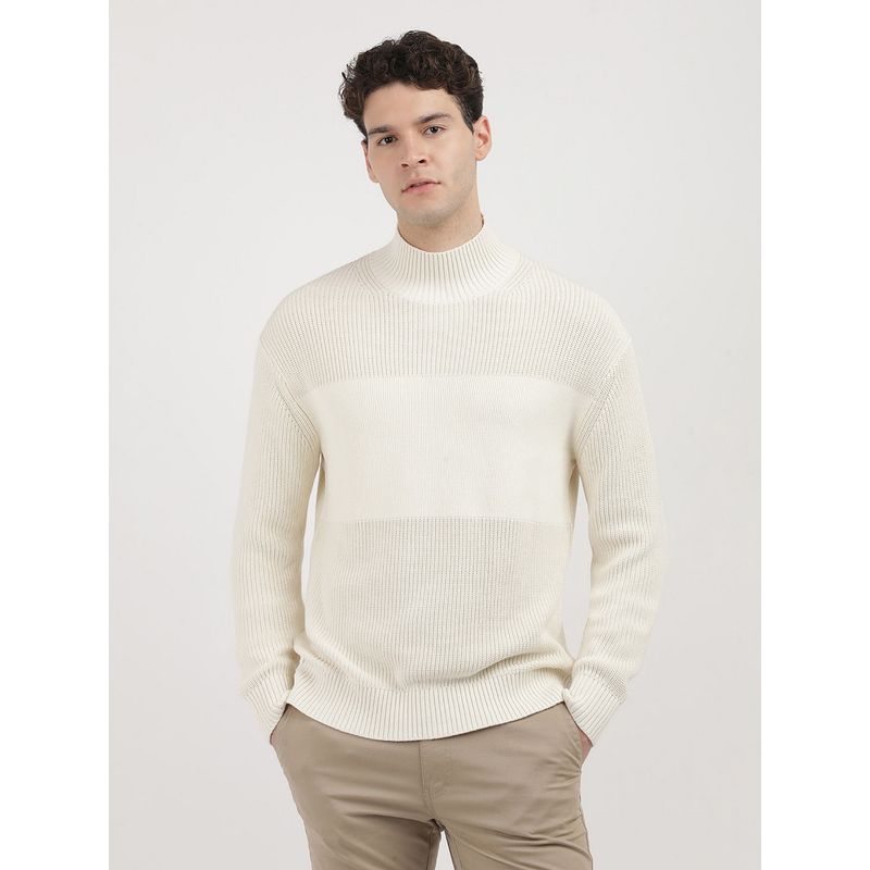 Calvin Klein Relaxed Fit Cotton Sweater (S)