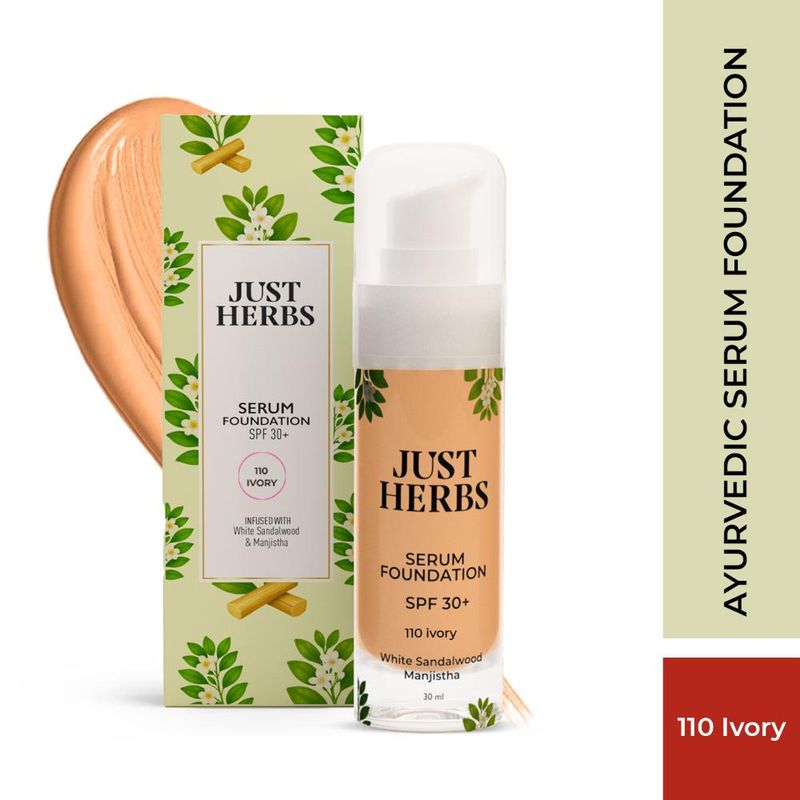 Just Herbs Serum Foundation SPF 30+ - 110 - Ivory