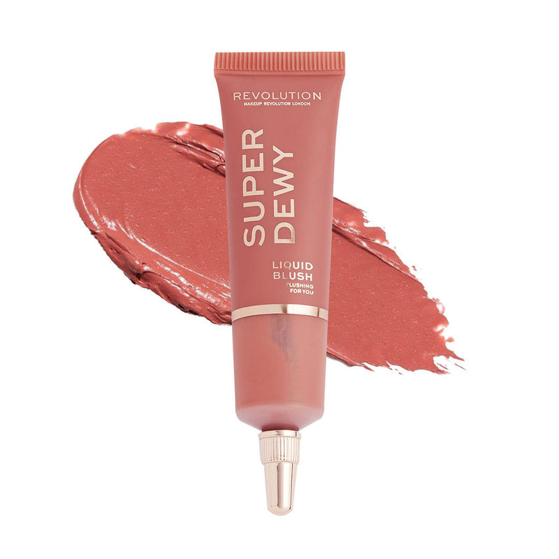 Makeup Revolution Superdewy Liquid Blusher - Ultra Pigmented-Dewy & Radiant Formula Flushing For You