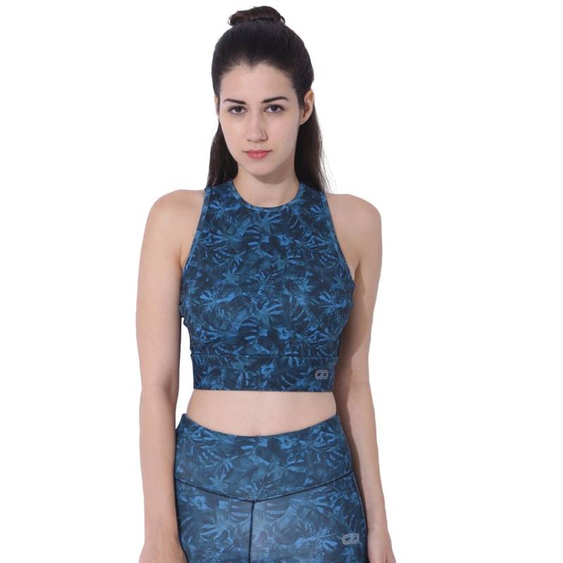 Silvertraq Habitat Moto Crop Tee - Multi-Color (L)