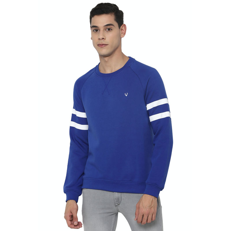 Allen Solly Blue Sweatshirt (M)