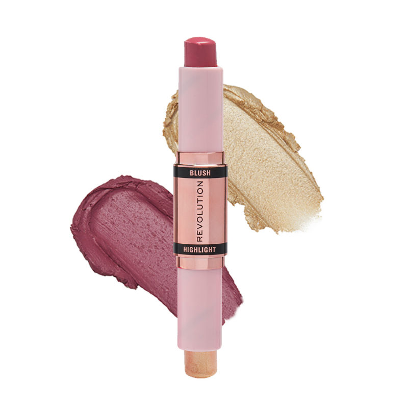 Makeup Revolution Blush & Highlight Stick - Mauve Glow