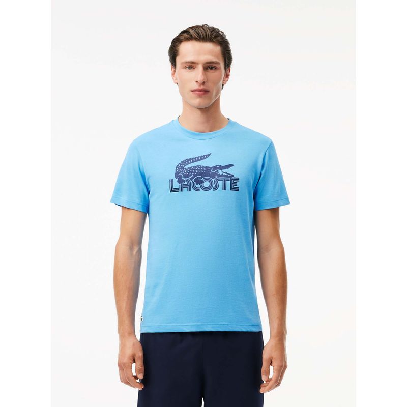 Lacoste Sport Ultra Dry Blue T-Shirt- Blue (S)