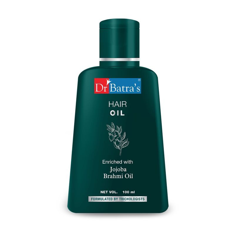 Dr Batra's Hair Oil Enriched With Jojoba and Brahmi, Herbal Hair Oil, Prevention from hair damage