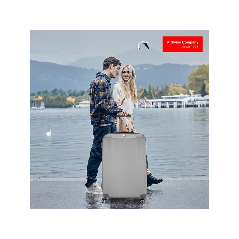 Wenger TENSO Solid/Plain Silver Trolley Bag (L)