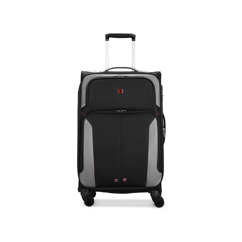 Wenger Castic Pro Colorblock Black Trolley Bag (M)