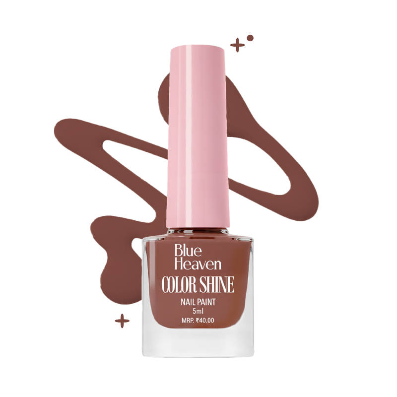 Blue Heaven Glossy Gel Color Shine Nail Polish - Shade 15
