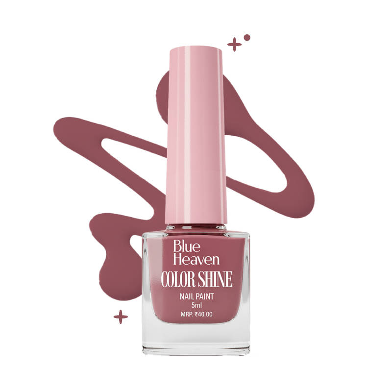 Blue Heaven Glossy Gel Color Shine Nail Polish - Shade 19