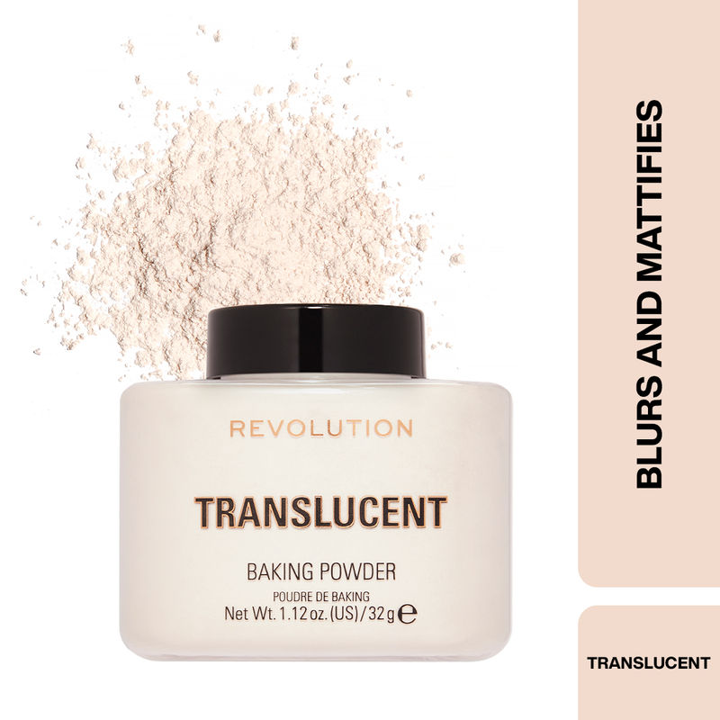 Makeup Revolution Loose Baking Powder - Translucent